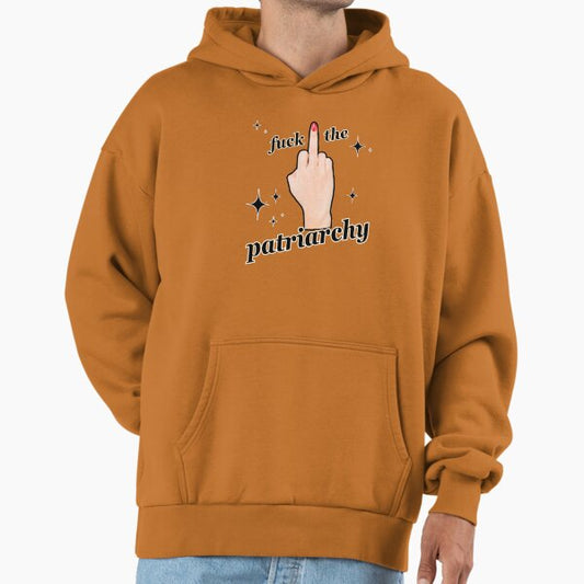 Fuck the Patriarchy Middle Finger Hoodie