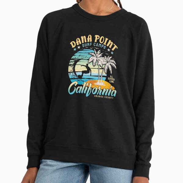 Dana Point Surf Camps Surfing Orange County California Lightweight Sweatshirt