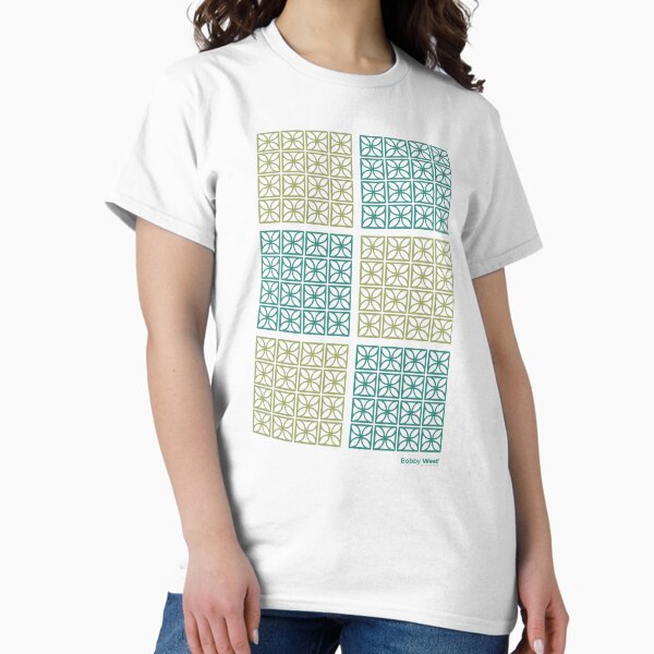 Mid Century Breeze Block Designed By Bobby West T-Shirt