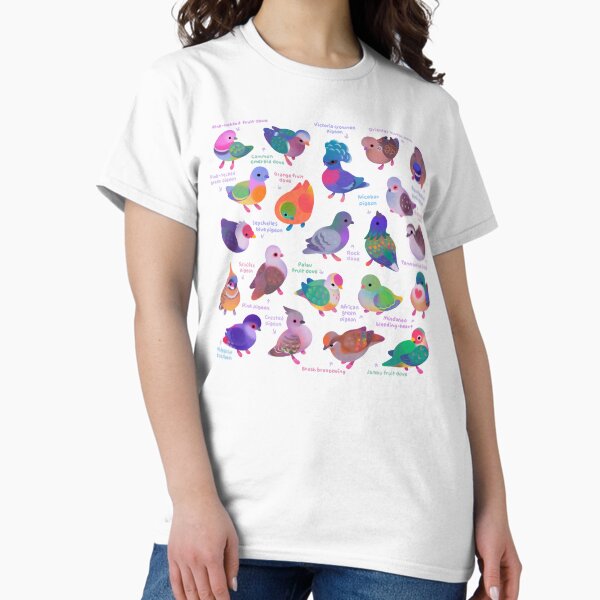 Wild pigeon -bright, name T-Shirt
