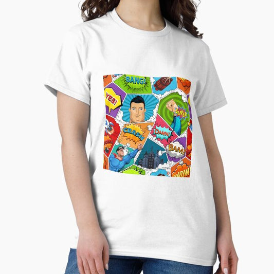 Superhero Comic Salad T-Shirt