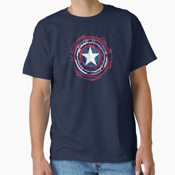 America Hero Futuristic Logo T-Shirt