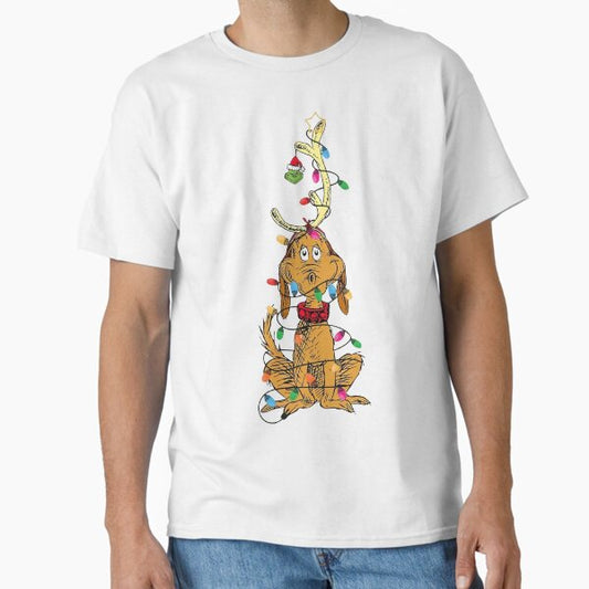 Dog Christmas Light T-Shirt