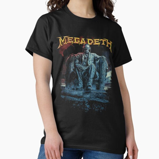Vic Lincoln Megadeth For Heavy Metal Fan, Gift For Him T-Shirt