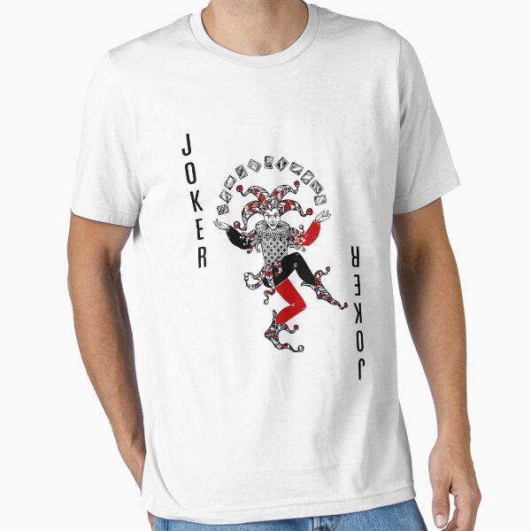 Color Joker Classic Card Deck Casino Poker T-Shirt