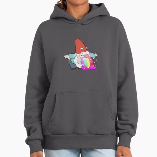 Rainbow Vomiting Gnome Hoodie