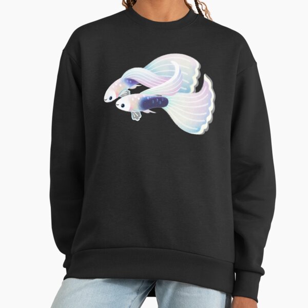 White tuxedo guppy Sweatshirt