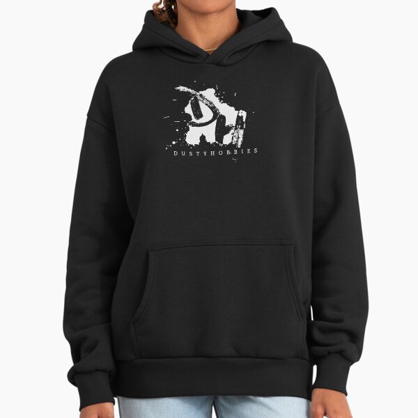 Dusty Hobbies Logo | White Hoodie