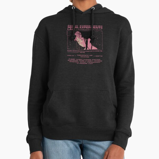 Serial Experiments Lain Aesthetic Hoodie