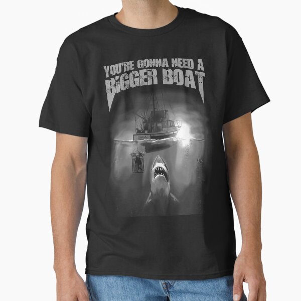 Quint's Amity Island Fishing You're Gonna Need a Bigger Boat T-Shirt