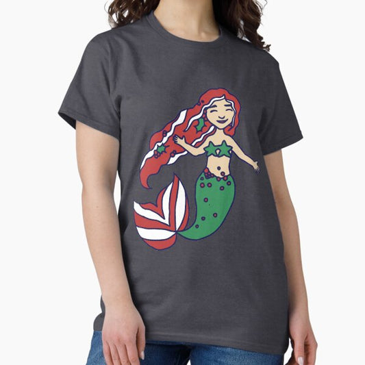 Christmas Mermaid T-Shirt
