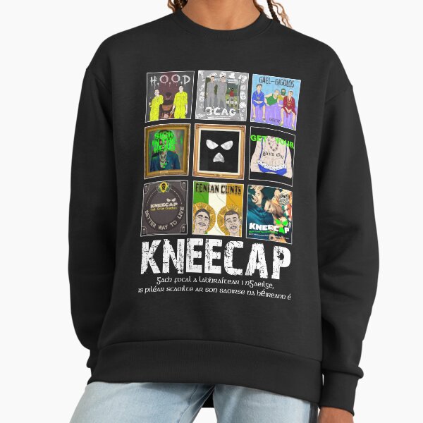 KNEECAP Gach focal a labhraítear i nGaeilge Sweatshirt