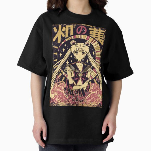 Sailor Moon Vintage Poster T-Shirt