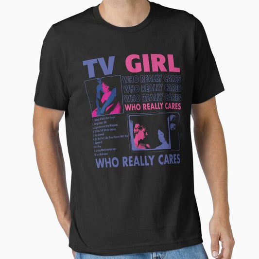 TV Girl Who Really Cares Album T-Shirt