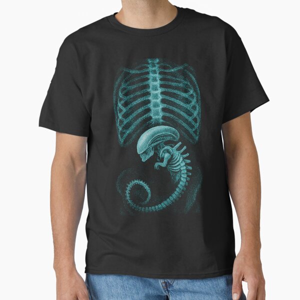 Alien radiography, Alien X-ray T-Shirt