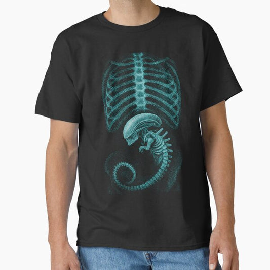 Alien radiography, Alien X-ray T-Shirt