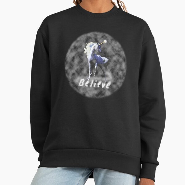 Believe In Unicorns Rare Unicorn Through Mist Sweatshirt