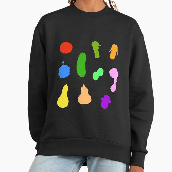 Veggietales characters pattern Sweatshirt