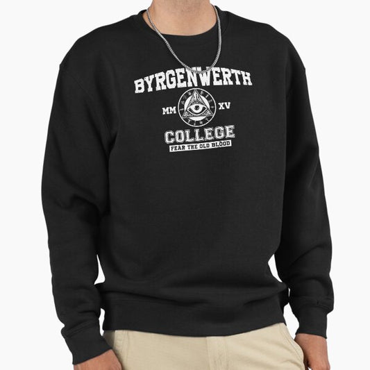 Byrgenwerth College (White Text) Sweatshirt