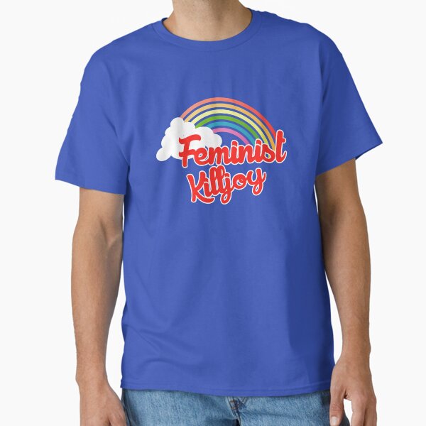 Feminist killjoy retro rainbow T-Shirt