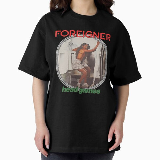 Foreigner Head Games Cover Circle T-Shirt