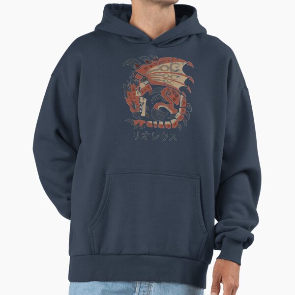 Monster Hunter World Rathalos Kanji Icon Hoodie