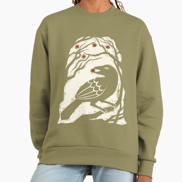 Autumn Berries Bird Print Sweatshirt