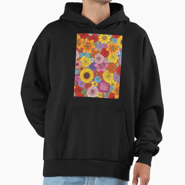 INTRICATE FLORAL PRINTS Hoodie
