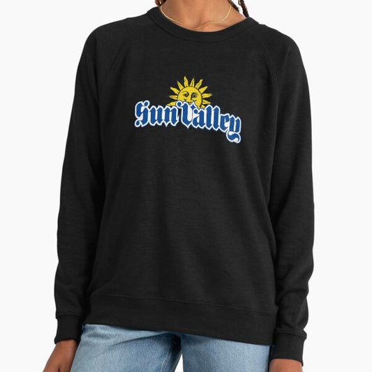 Ski Sun Valley Idaho USA Sticker + Apparel + Home Decor! Exclusive Original Art! Lightweight Sweatshirt