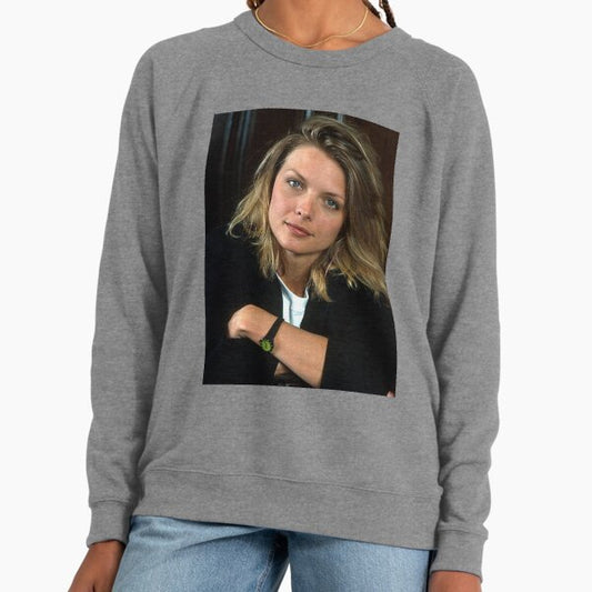 Michelle pfeiffer Lightweight Sweatshirt