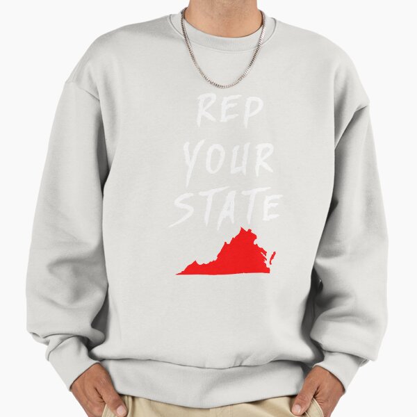 REP YOUR STATE VIRGINIA Sweatshirt
