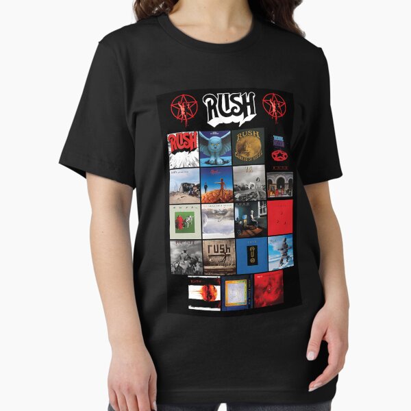 All Album Posters Rushband Completed T-Shirt
