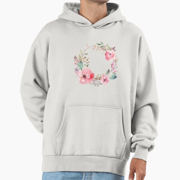 Watercolor Wreath Hoodie