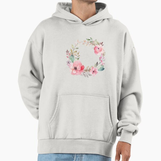 Watercolor Wreath Hoodie