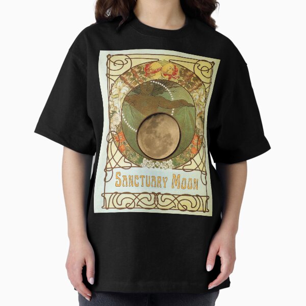 Murderbot Diaries The Rise and Fall of Sanctuary Moon Fan Art Mucha T-Shirt