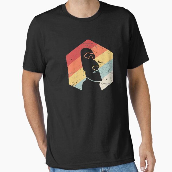 Tiki Bar / Easter Island Head Moai - Vintage T-Shirt