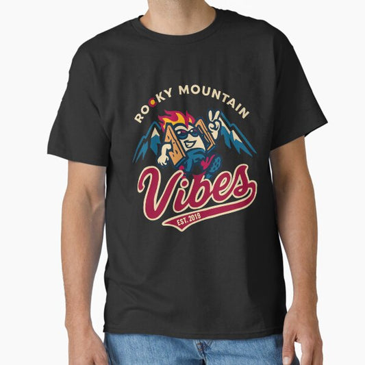 Rocky Mountain Vibes Milb Merch T-Shirt
