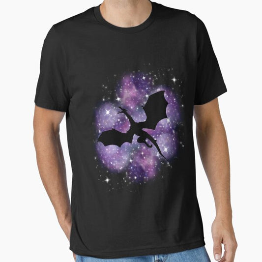 Galaxy sparkling dragon T-Shirt