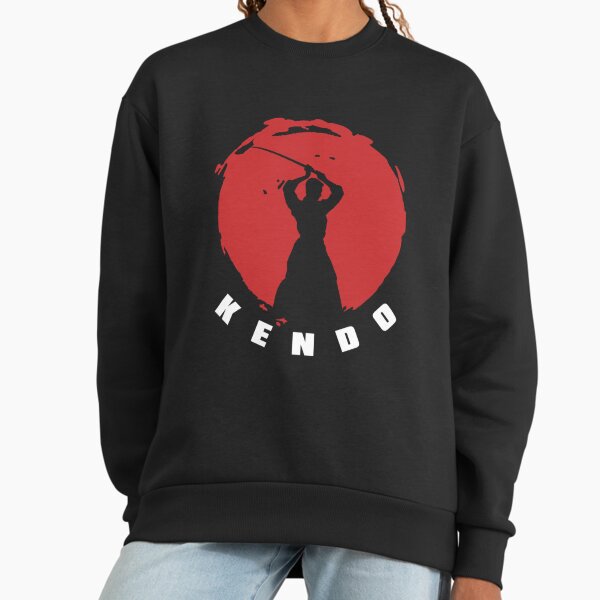 Kendo Kenjutsu Japanese Martial Arts Kendoka Silhouette Sweatshirt