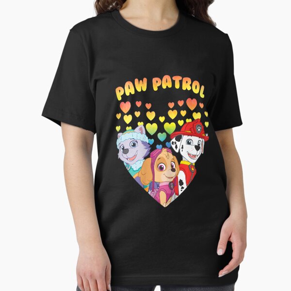 Dogs And Friends Patrol Hearts Group T-Shirt