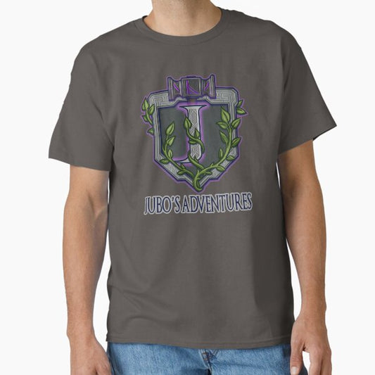Jubo's Adventures Crest (text) T-Shirt