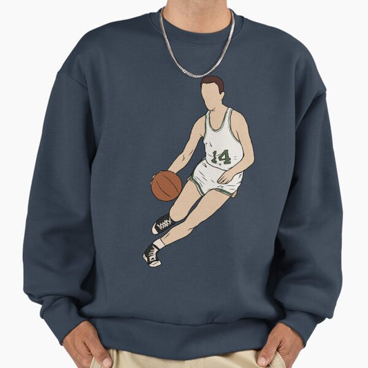 Bob Cousy Dribbling Sweatshirt