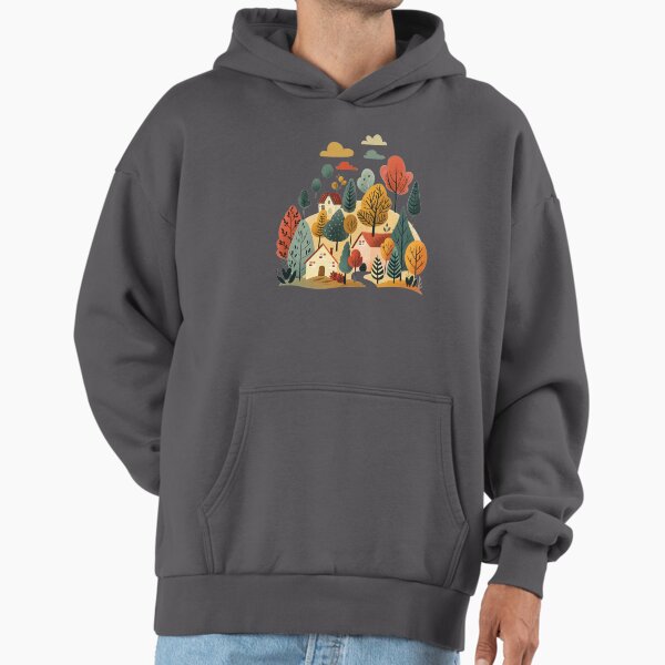 Autumn Folk Art Items Bundle - Forest Hoodie