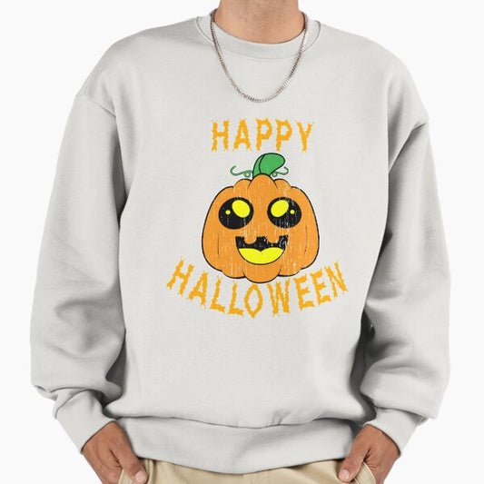 Cute Pumpkin Halloween Holiday T shirt Sweatshirt