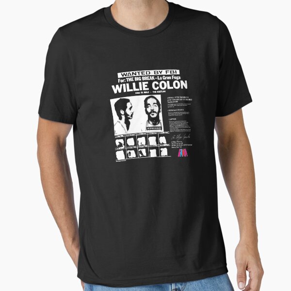 Willie Colon Black T-Shirt