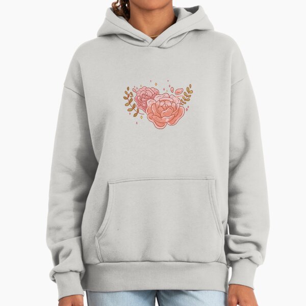 Two Clear Roses Hoodie