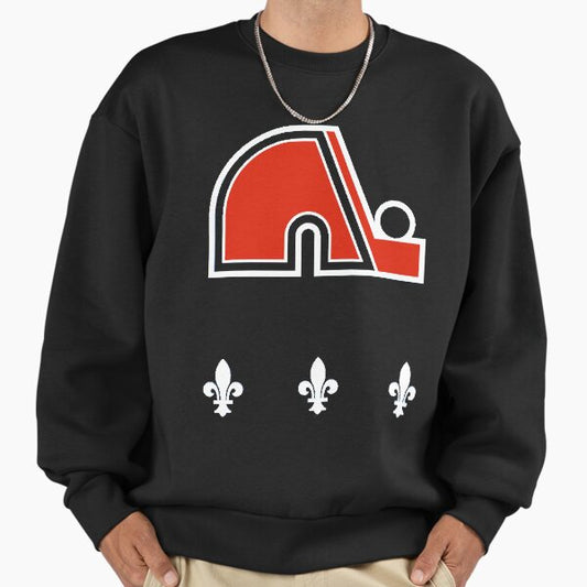 Vintage quebec hockey retro nordiques Sweatshirt