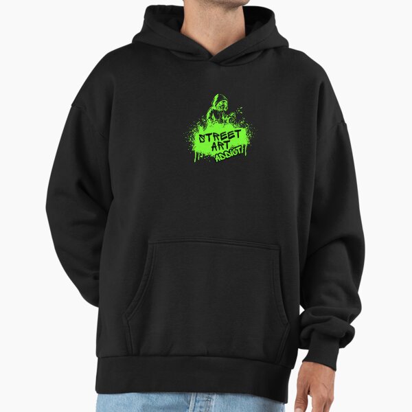 Street Art Addict Graffiti Artist Spray Paint Urban Streetwear Design Hoodie