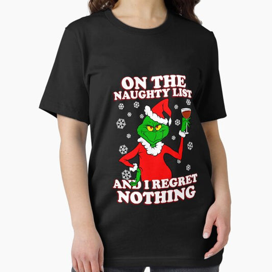 Grinch Naughty List T-Shirt