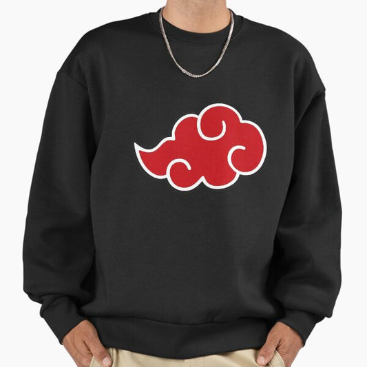 Red Cloud Akatsuki Logo - N.a.r.u.t.o Sweatshirt